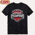 Official Illinois State Redbirds NCAA DI Football National Champions Logo T-Shirt