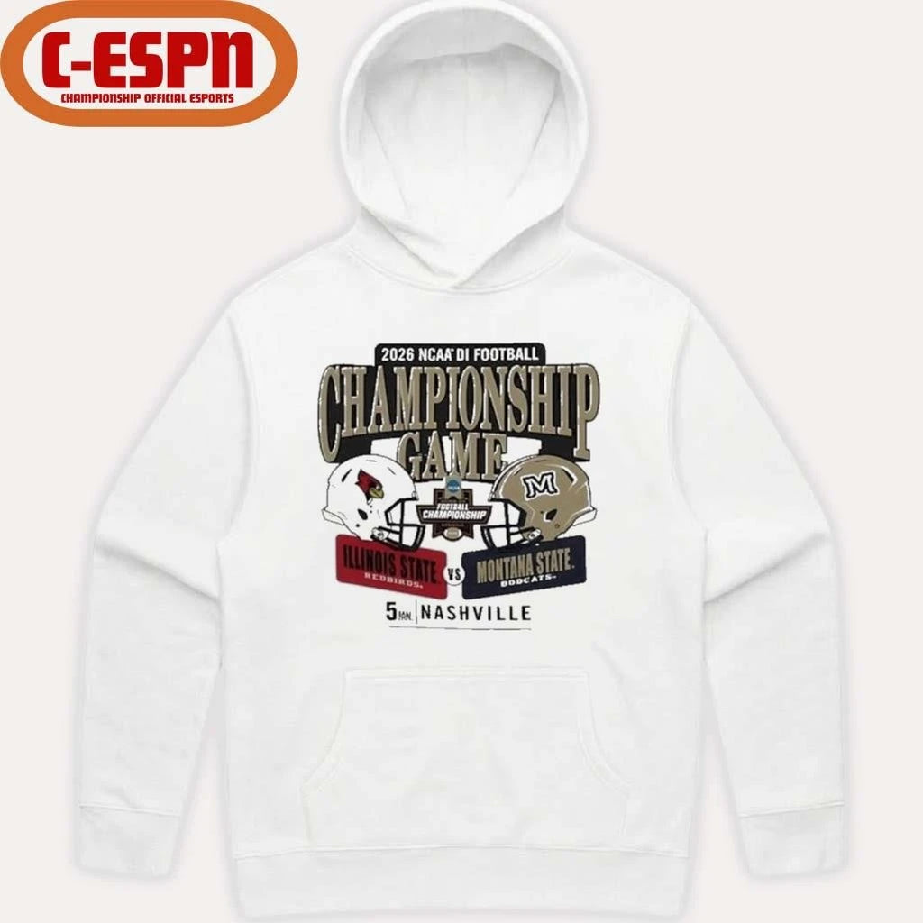 Official Illinois State vs. Montana State January 5, 2026 NCAA Division I Football Championship Game T-shirt