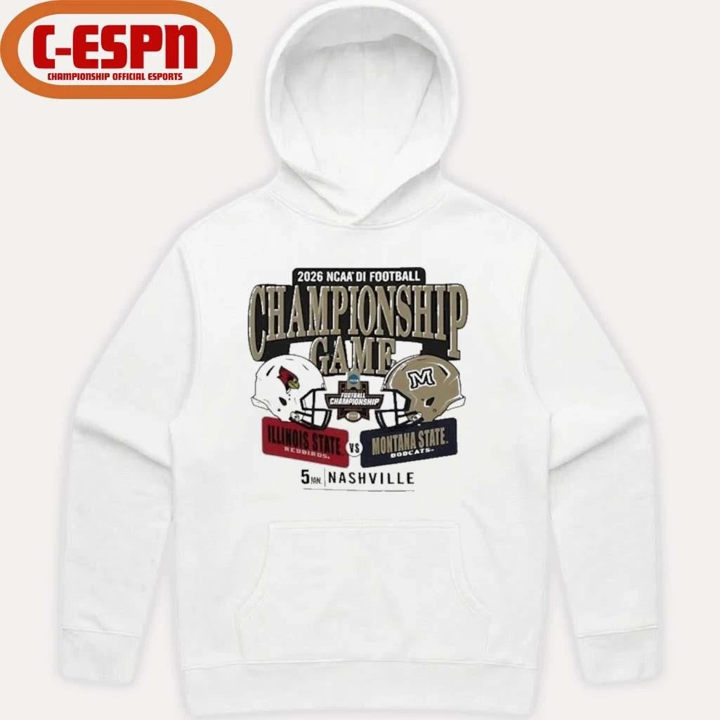 Official Illinois State vs. Montana State January 5, 2026 NCAA Division I Football Championship Game T-shirt