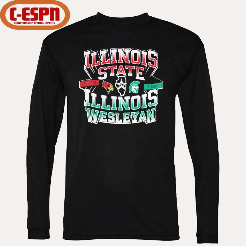 Official Illinois Wesleyan Redbirds vs Illinois Wesleyan Titans Basketball Shirt