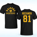 Official Ilya Rozanov #81 Heated Rivalry Boston Hockey Est Nineteen Twenty Four Shirt