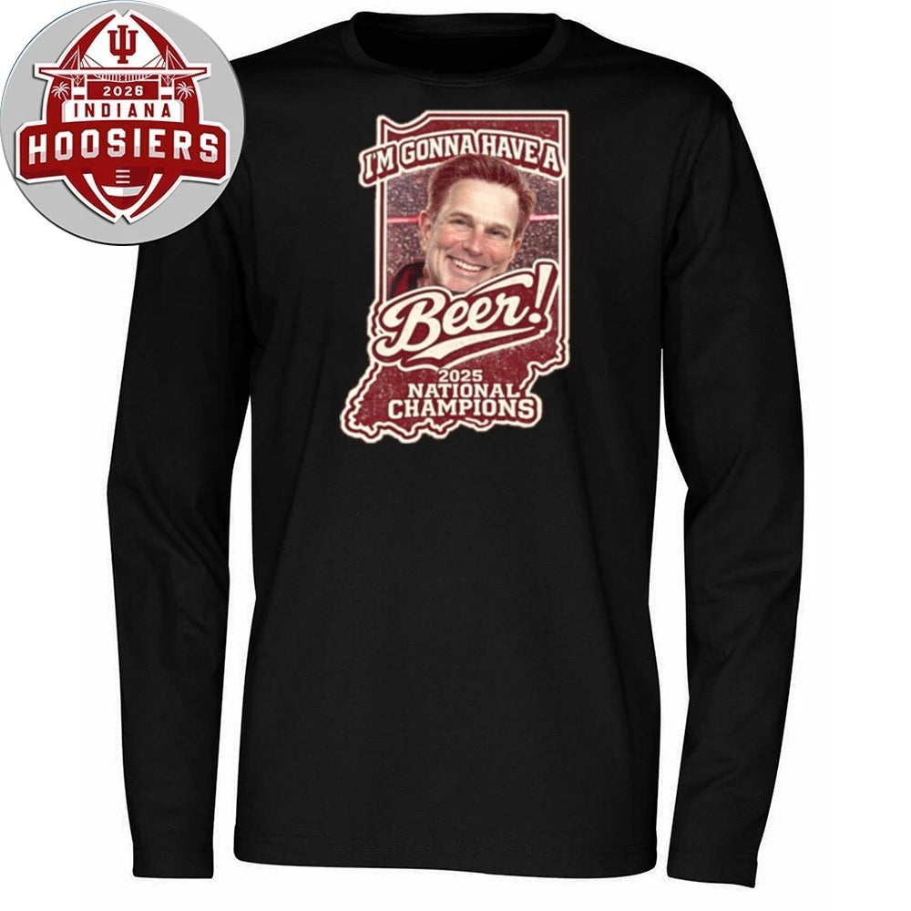 Official I’m Gonna Have a Beer Indiana Map T-Shirt
