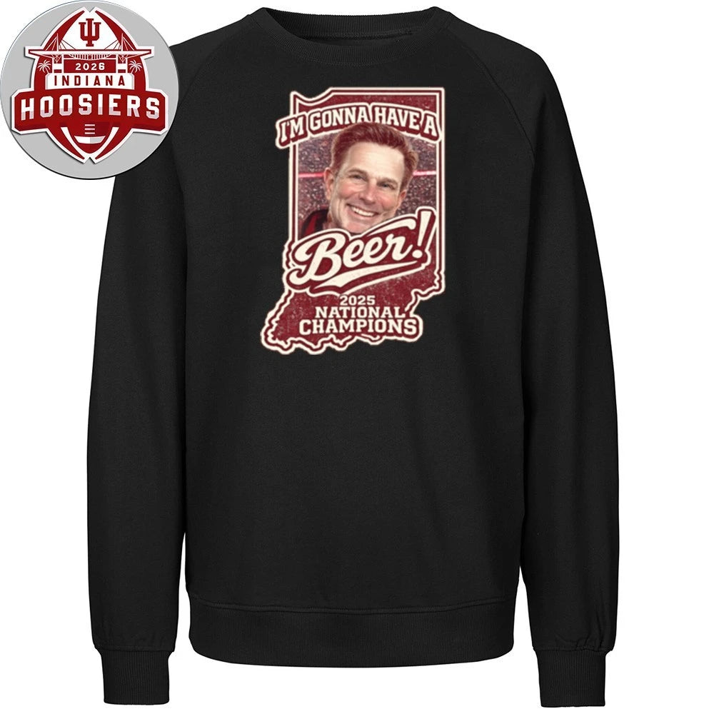Official I’m Gonna Have a Beer Indiana Map T-Shirt