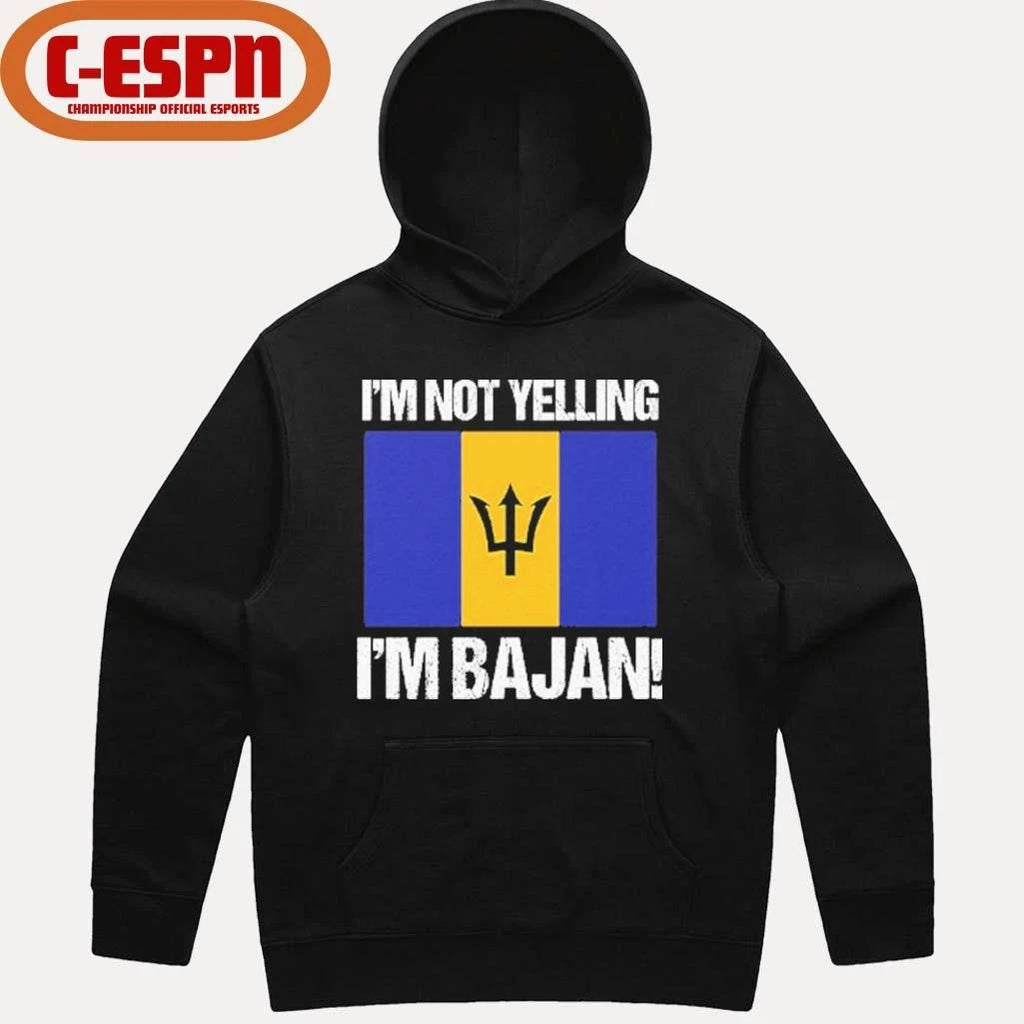 Official I’m Not Yelling I’m Bajan Shirt