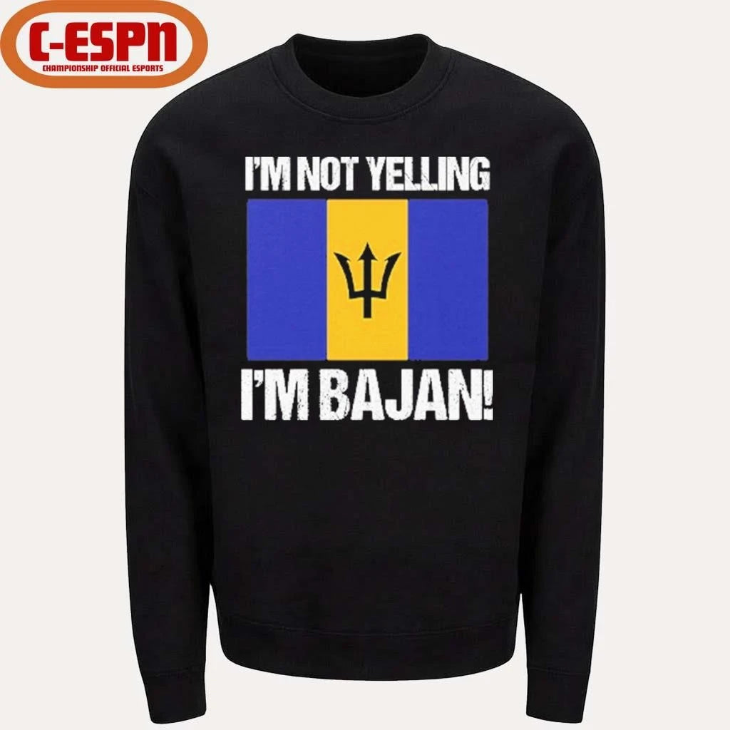 Official I’m Not Yelling I’m Bajan Shirt