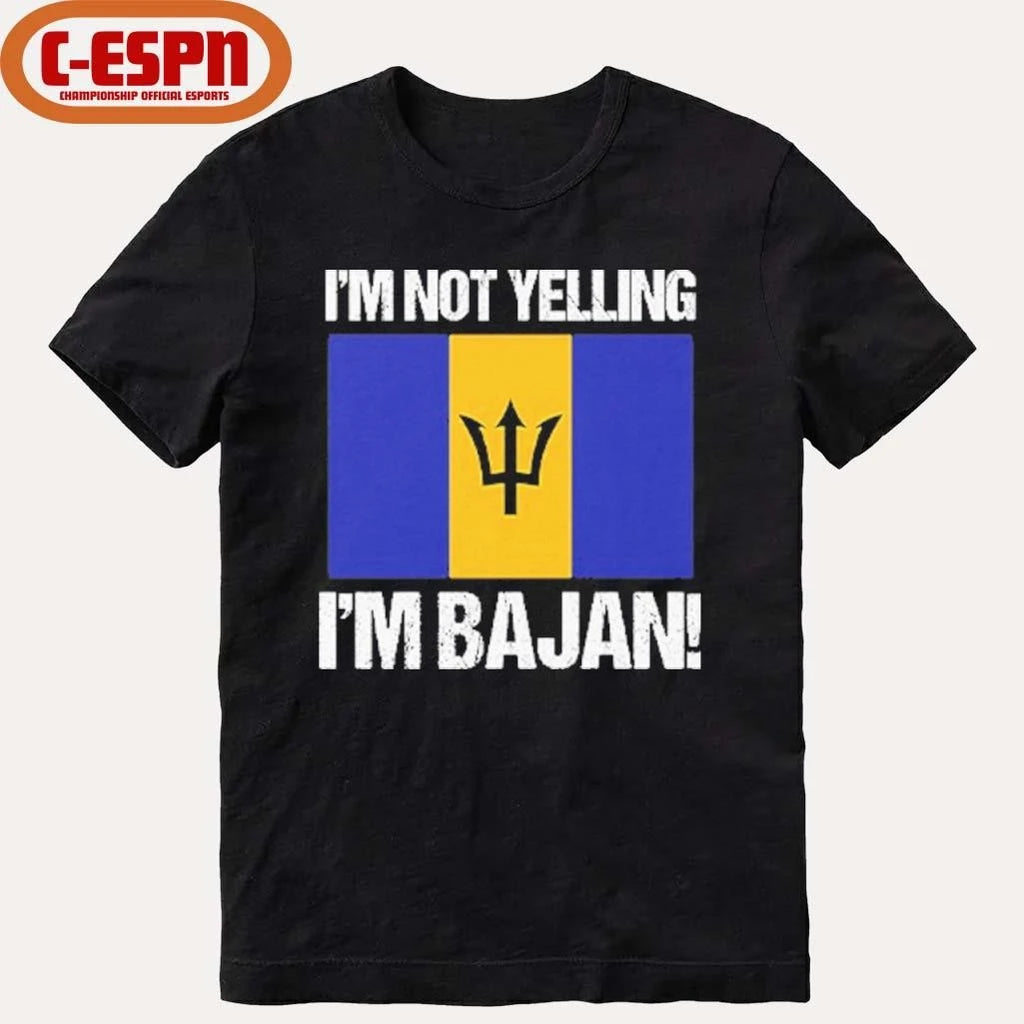Official I’m Not Yelling I’m Bajan Shirt