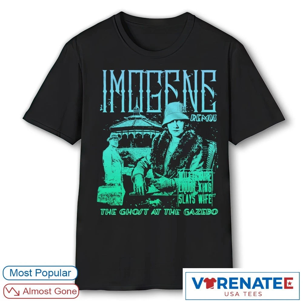 Official Imogene and Remus The Ghost at the Gazebo Imogene Remus T-Shirt