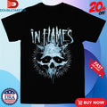 Official In Flames Frozen Jester Skull Shirts