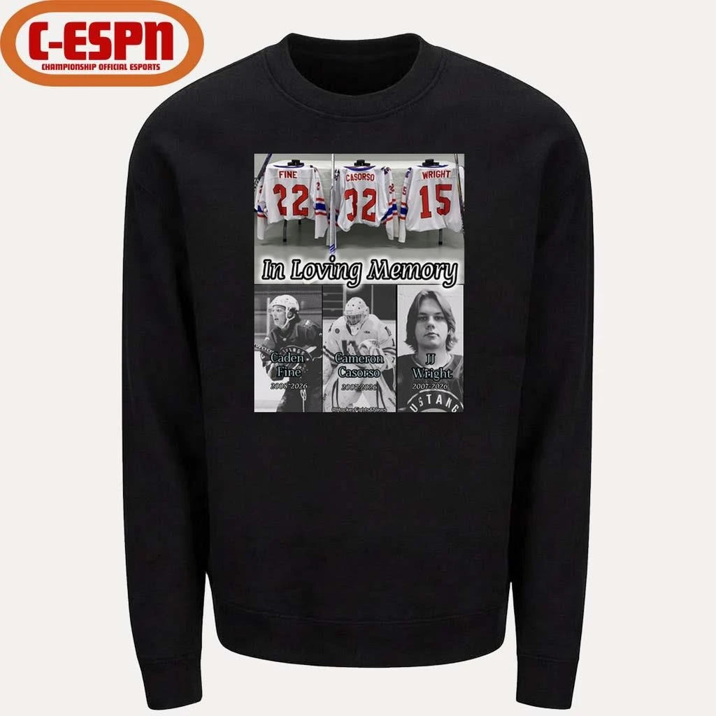 Official In Loving Memory Of Cameron Casorso, Caden Fine And JJ Wright Shirt