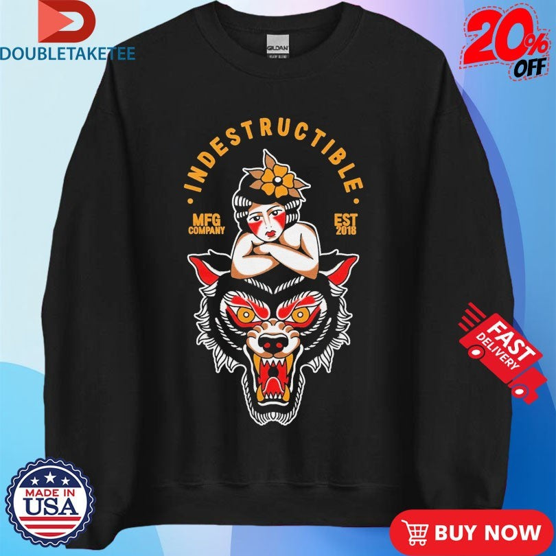 Official Indestructible The Wolf Keeper MFG Company Est 2018 Shirts