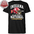 Official Indiana College Football National Champions Logo And Helmet 2026 T-Shirt
