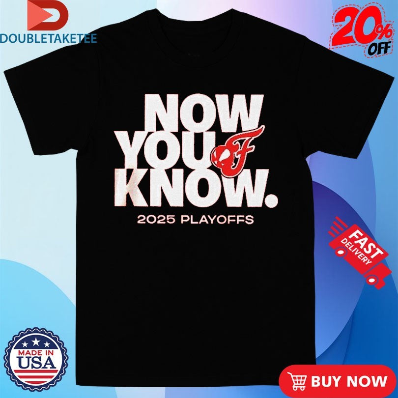Official Indiana Fever Now You Know 2025 Playoffs Wnba Shirts