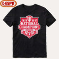 Official Indiana Football 2025 CFP National Champions Official Logo T-Shirt