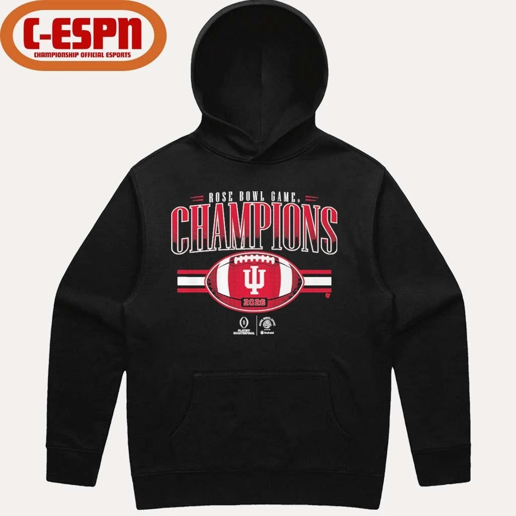 Official Indiana Football CFP Rose Bowl Champions Shirt