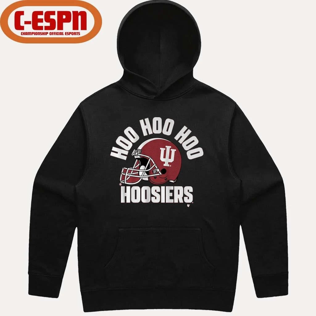 Official Indiana Football Hoo Hoo Hoo Hoosiers Shirt