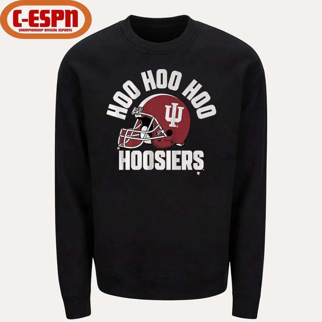 Official Indiana Football Hoo Hoo Hoo Hoosiers Shirt