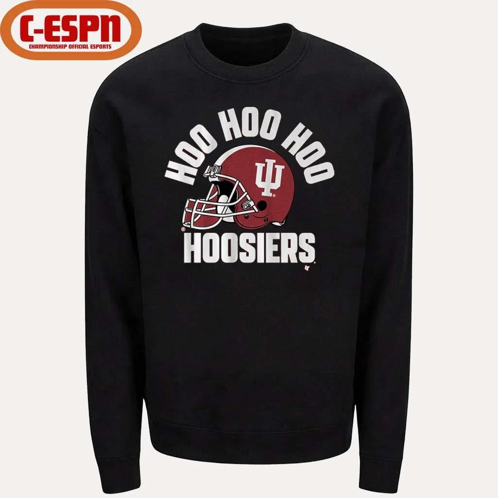 Official Indiana Football Hoo Hoo Hoo Hoosiers Shirt