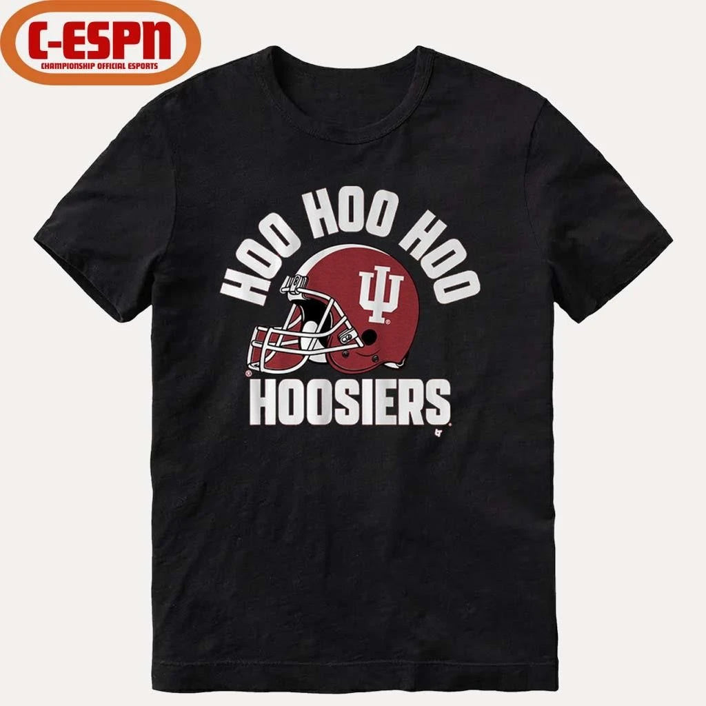 Official Indiana Football Hoo Hoo Hoo Hoosiers Shirt