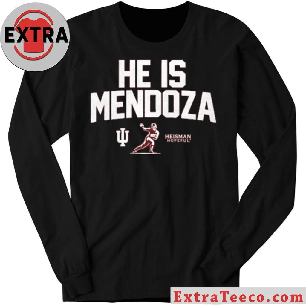 Official Indiana He Is Mendoza Heisman Hopeful 2026 T-Shirt