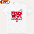 Official Indiana University Hoosiers Football 2026 Peach Bowl Champions T-Shirt