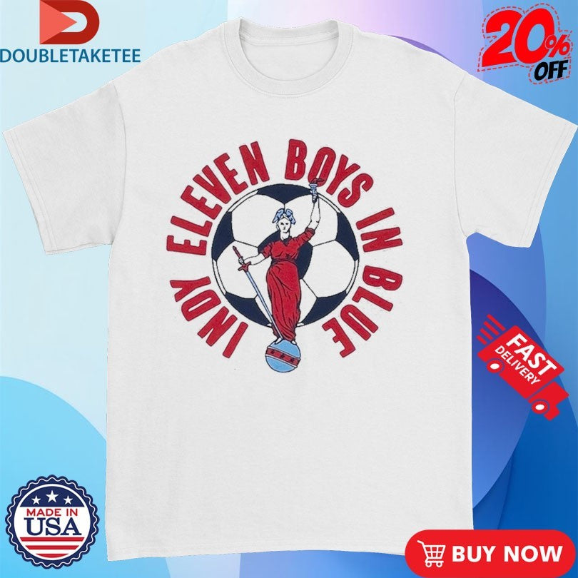 Official Indy Eleven Boys In Blue Liberty Statue Shirts
