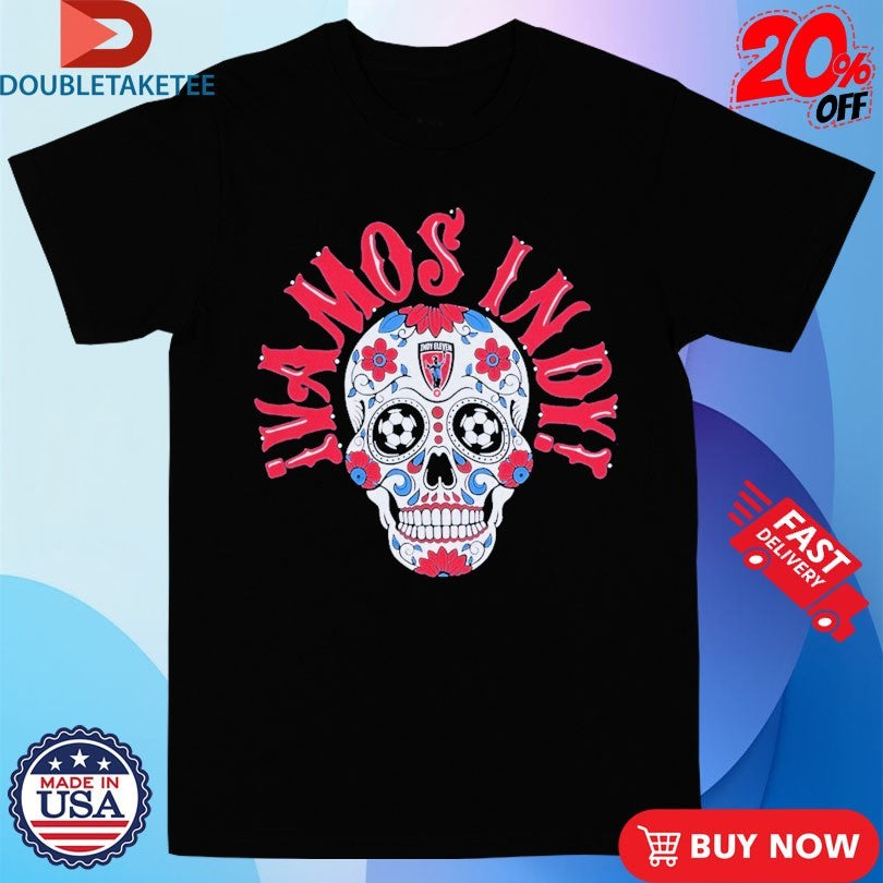 Official Indy Eleven Vamos Skull Shirts