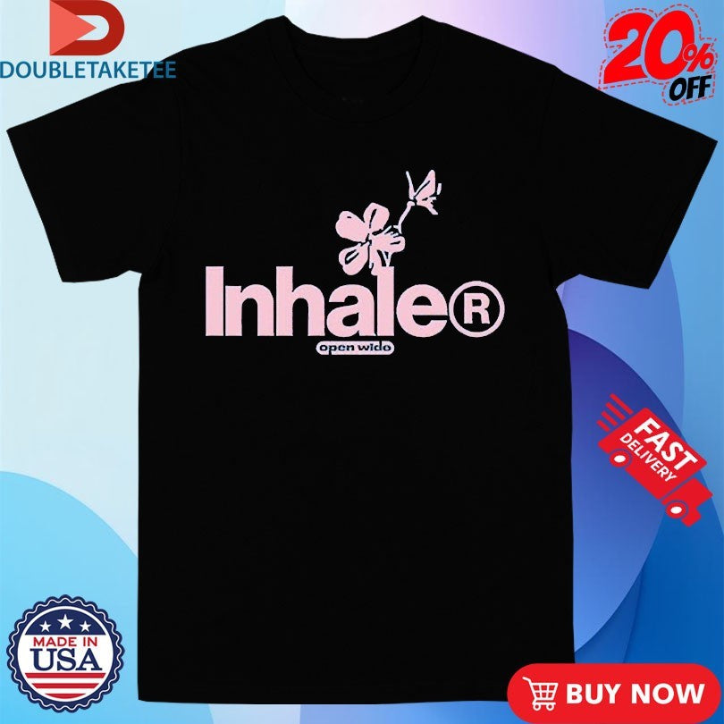 Official Inhaler Open Wide Flower Shirts