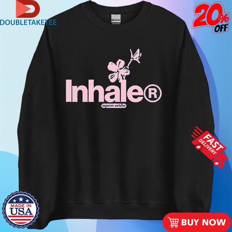 Official Inhaler Open Wide Flower Shirts