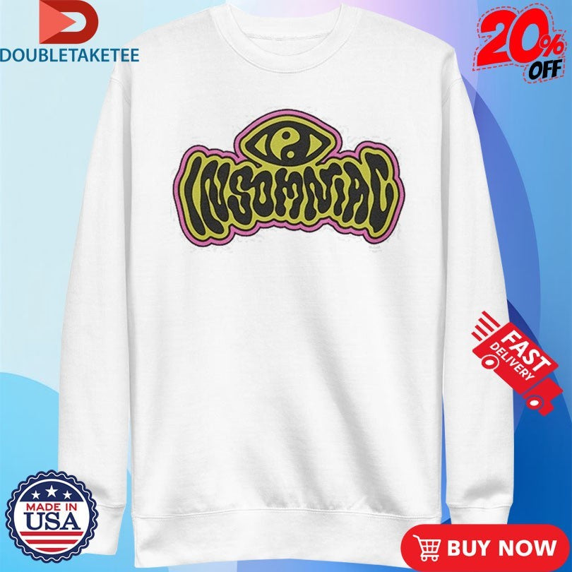 Official Insomniac Goopy Eye Shirts