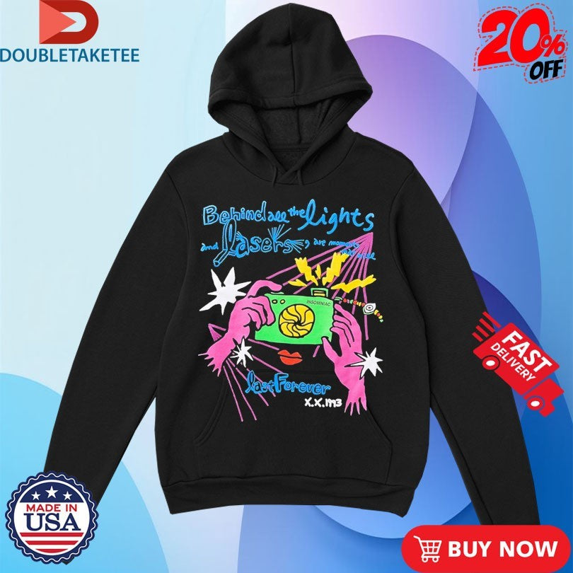 Official Insomniac Happy Memories Behind All The Lights Last Forever Shirts