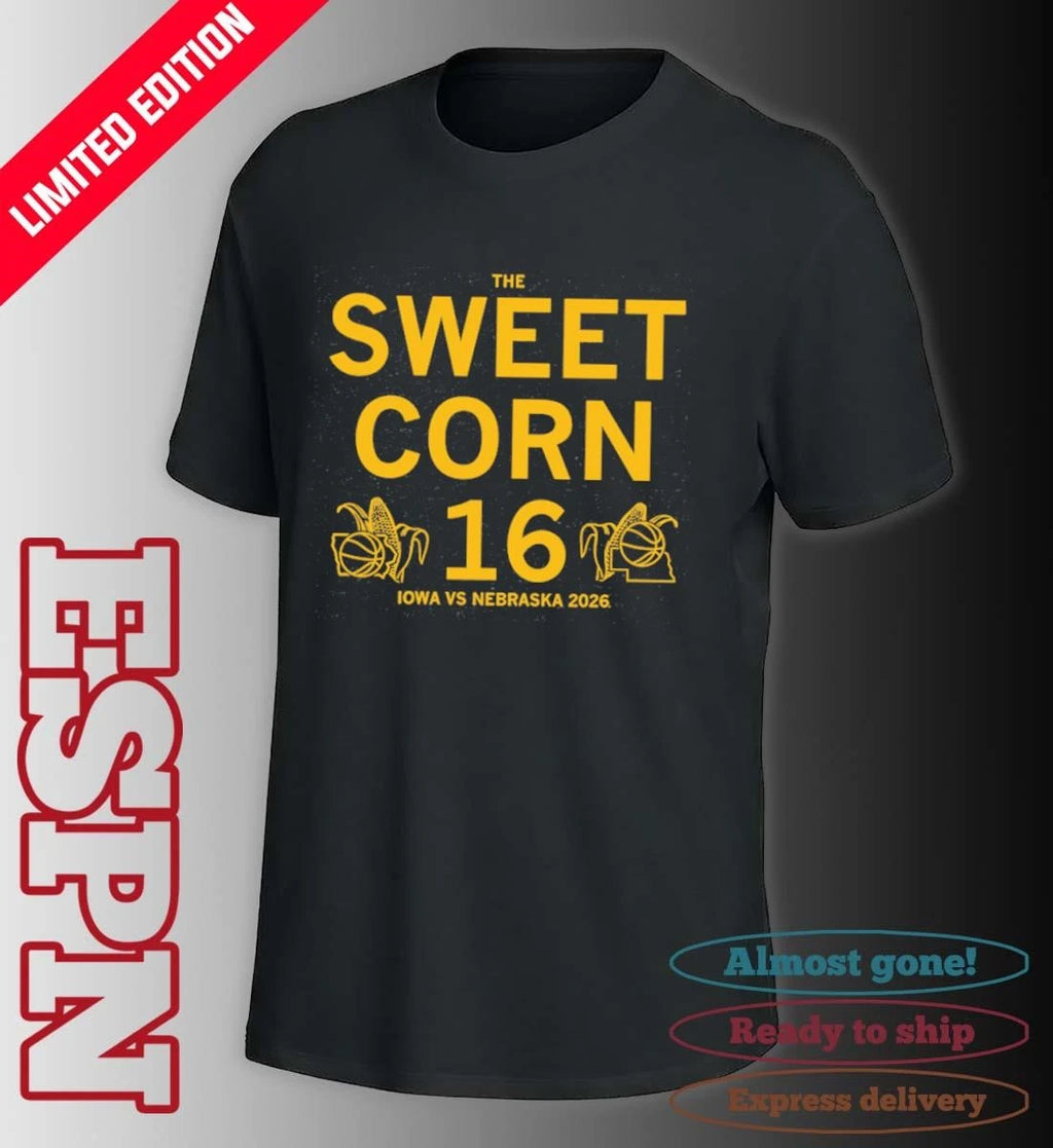 Official Iowa Hawkeyes The Sweet Corn 16 Shirt