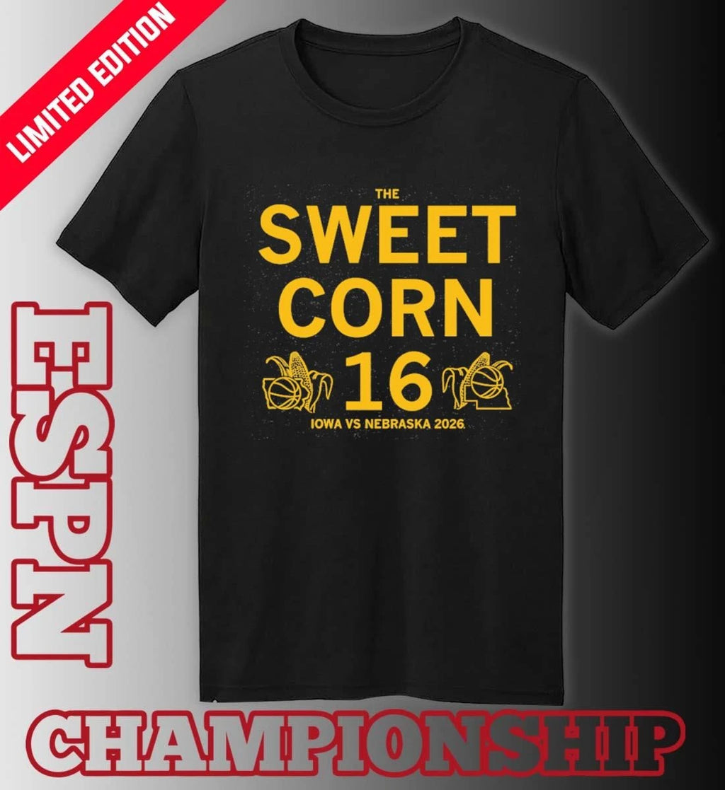 Official Iowa Hawkeyes The Sweet Corn 16 Shirt