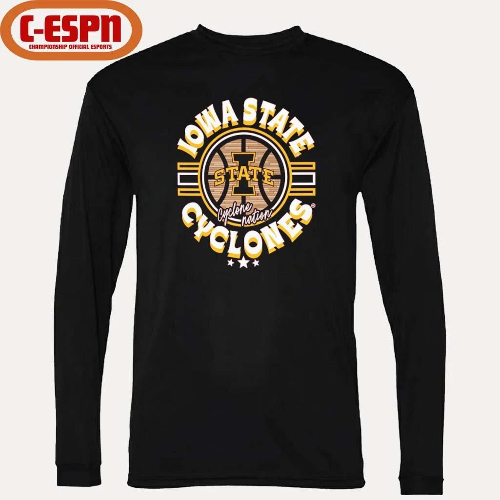 Official Iowa State Cyclones Basketball Court Ball Shirt