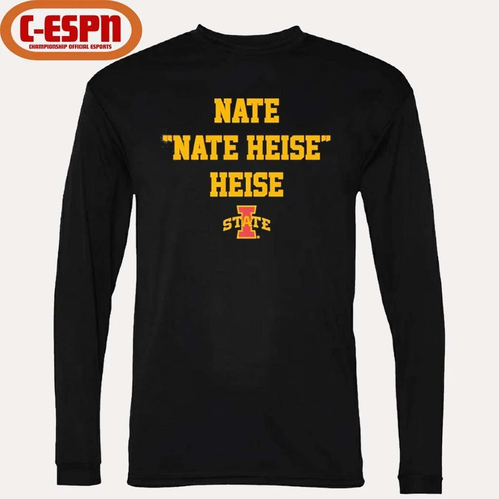 Official Iowa State Cyclones Basketball Nate Nate Heise Heise Shirt