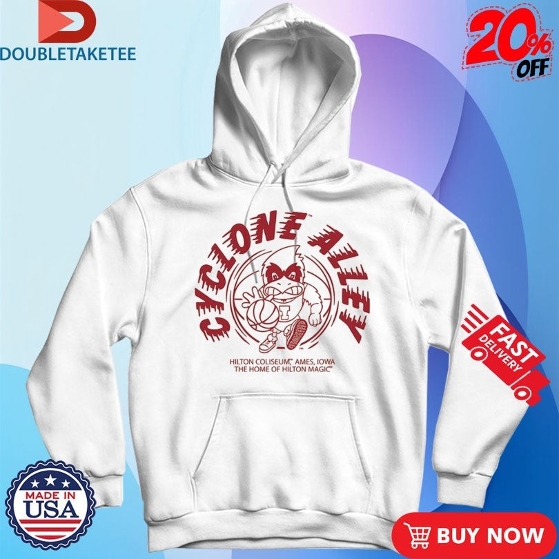 Official Iowa State Cyclones Hilton Coliseum Ames The Home Of Hilton Magic Mascot Shirts