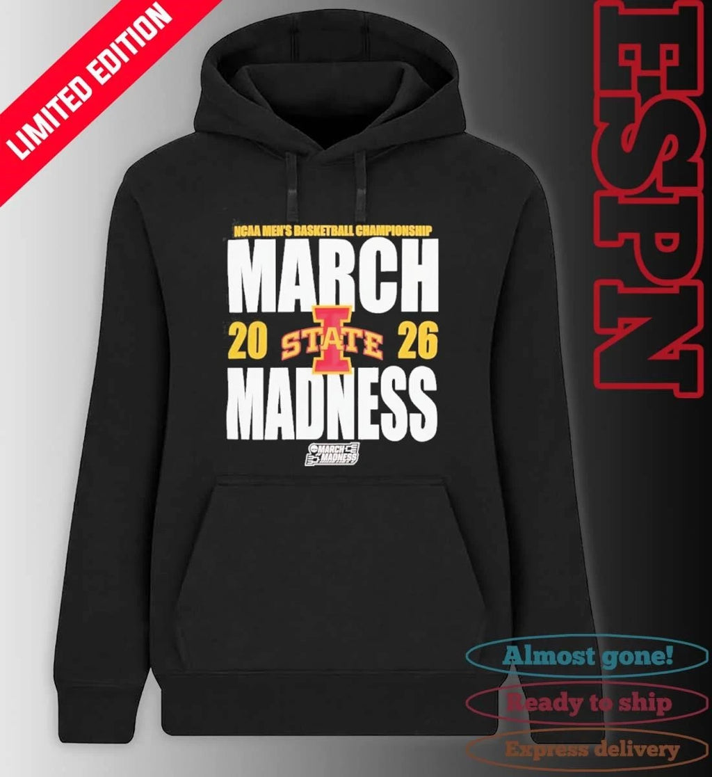 Official Iowa State Cyclones March Madness 2026 NCAA Men’s Basketball Tournament Shirt