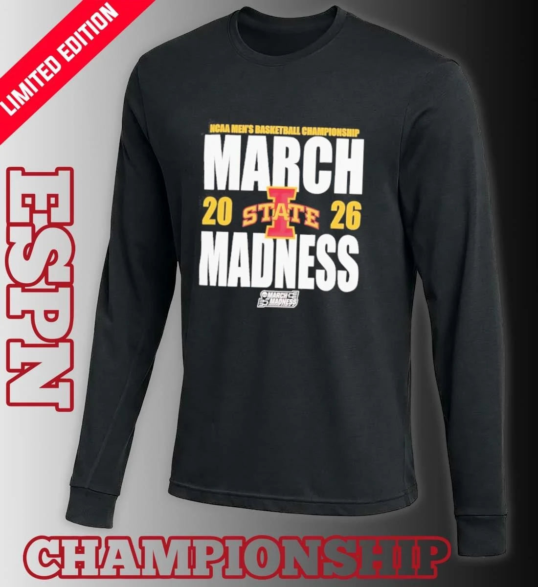 Official Iowa State Cyclones March Madness 2026 NCAA Men’s Basketball Tournament Shirt
