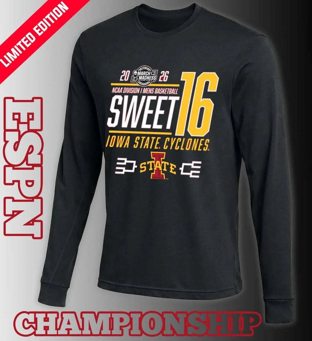 Official Iowa State Cyclones NCAA Men’s Basketball Sweet 16 Shirt