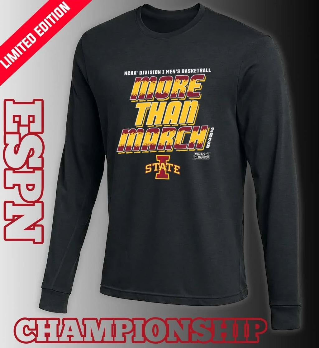 Official Iowa State Men’s Basketball More Than March 2026 Shirt