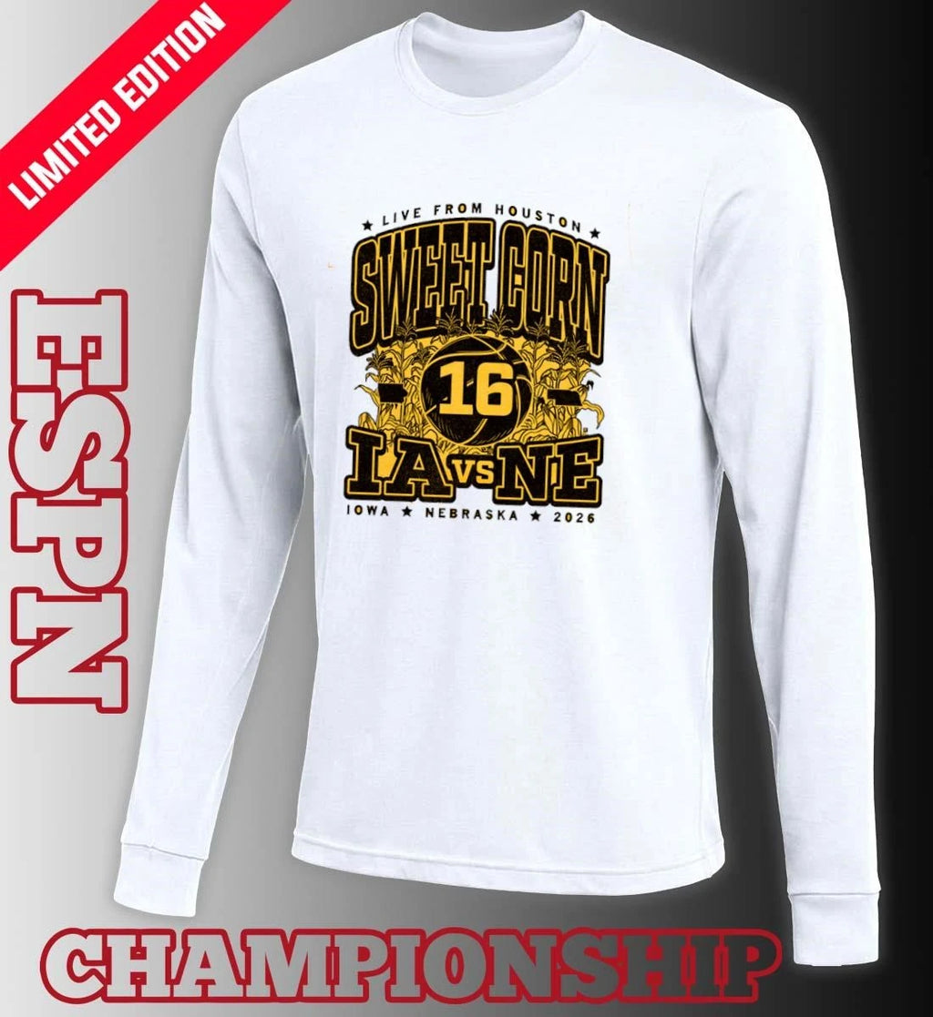 Official Iowa Vs Nebraska Sweet Corn 16 Max Collegiate Shirt