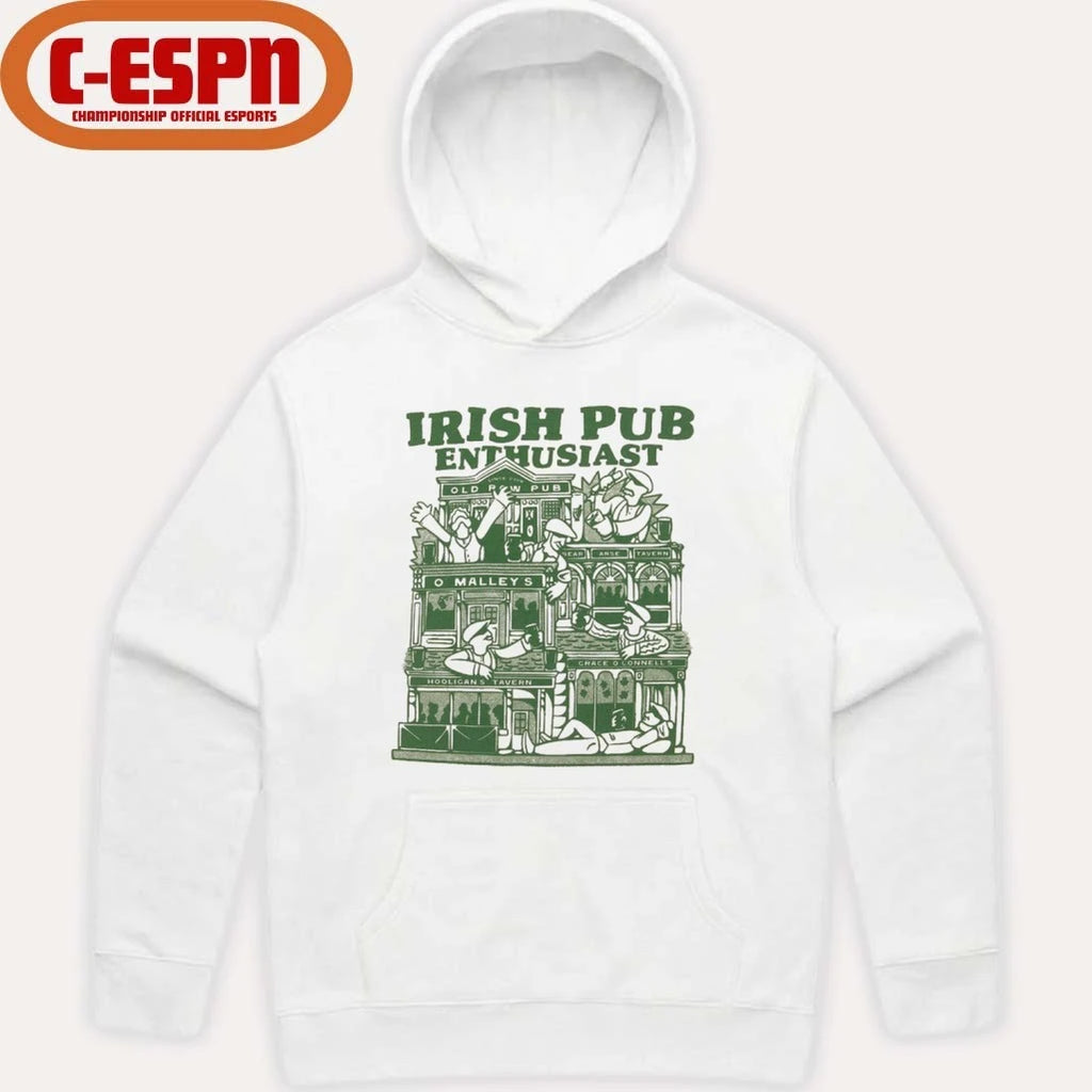 Official Irish Pub Enthusiast Patrick’s Day Shirt