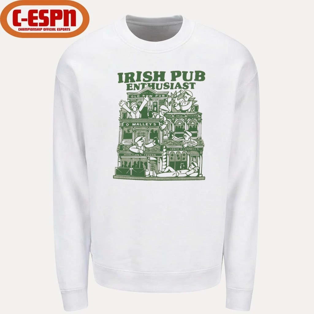 Official Irish Pub Enthusiast Patrick’s Day Shirt