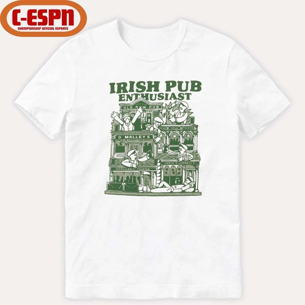 Official Irish Pub Enthusiast Patrick’s Day Shirt