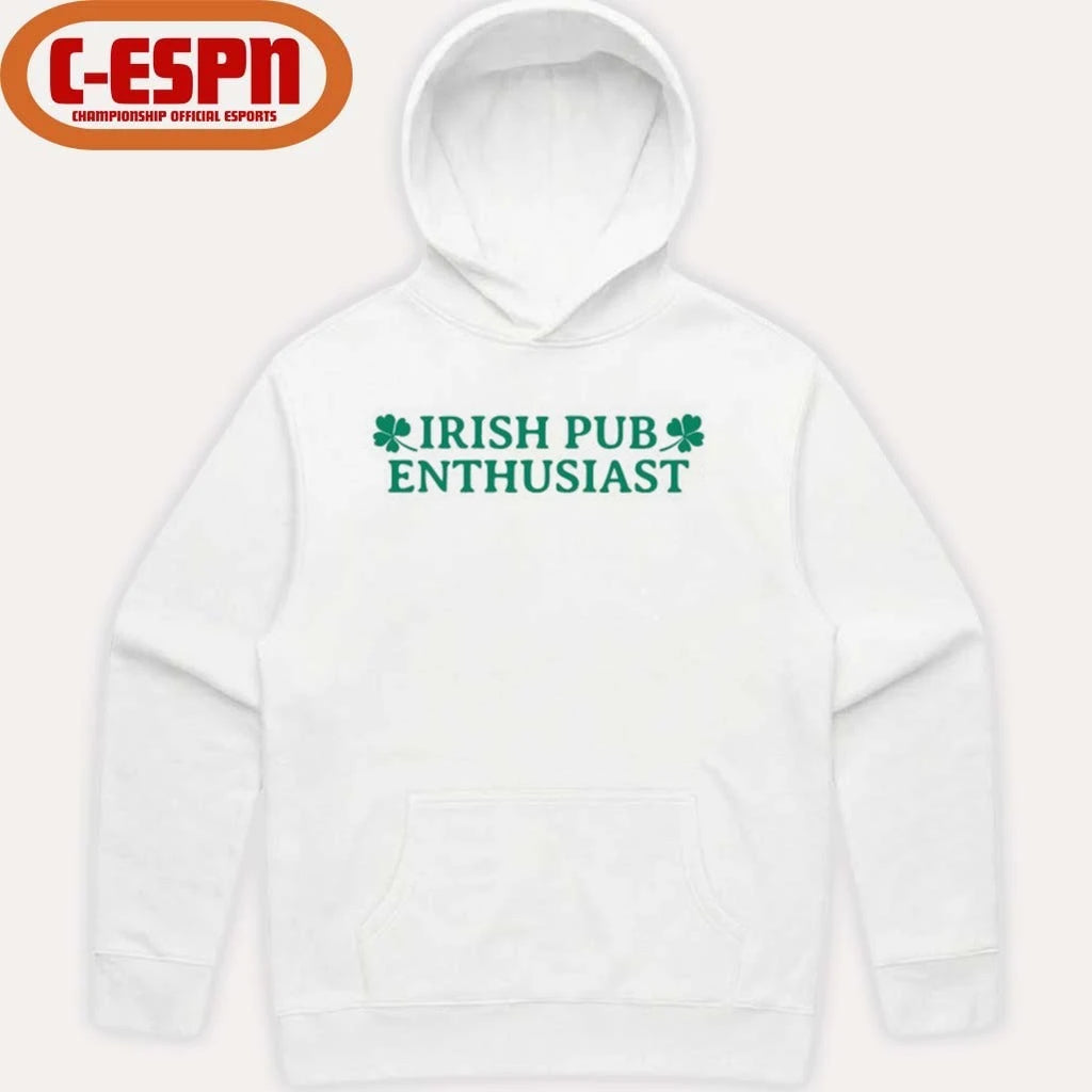 Official Irish Pub Enthusiast St Patrick’s Day Shirt