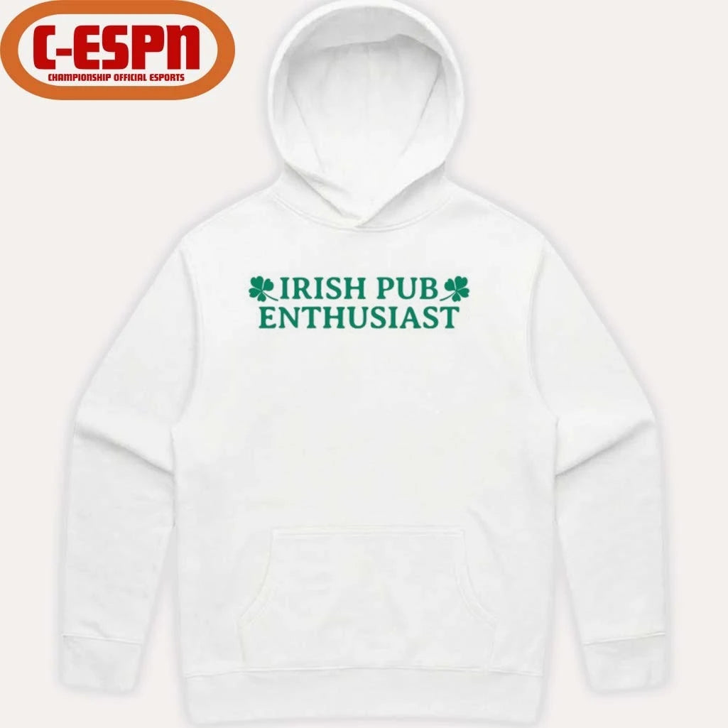 Official Irish Pub Enthusiast St Patrick’s Day Shirt