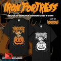 Official Iron Fortress Records Halloween 2025 Pumpkin Skull Shirts