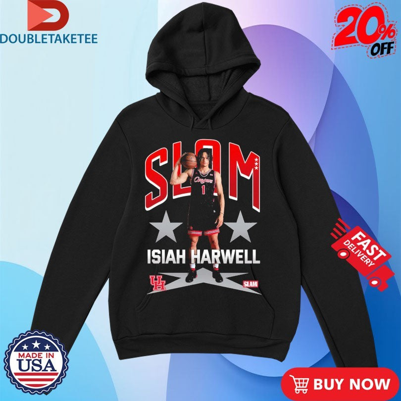 Official Isiah Harwell Slam Remix Houston Cougars Shirts