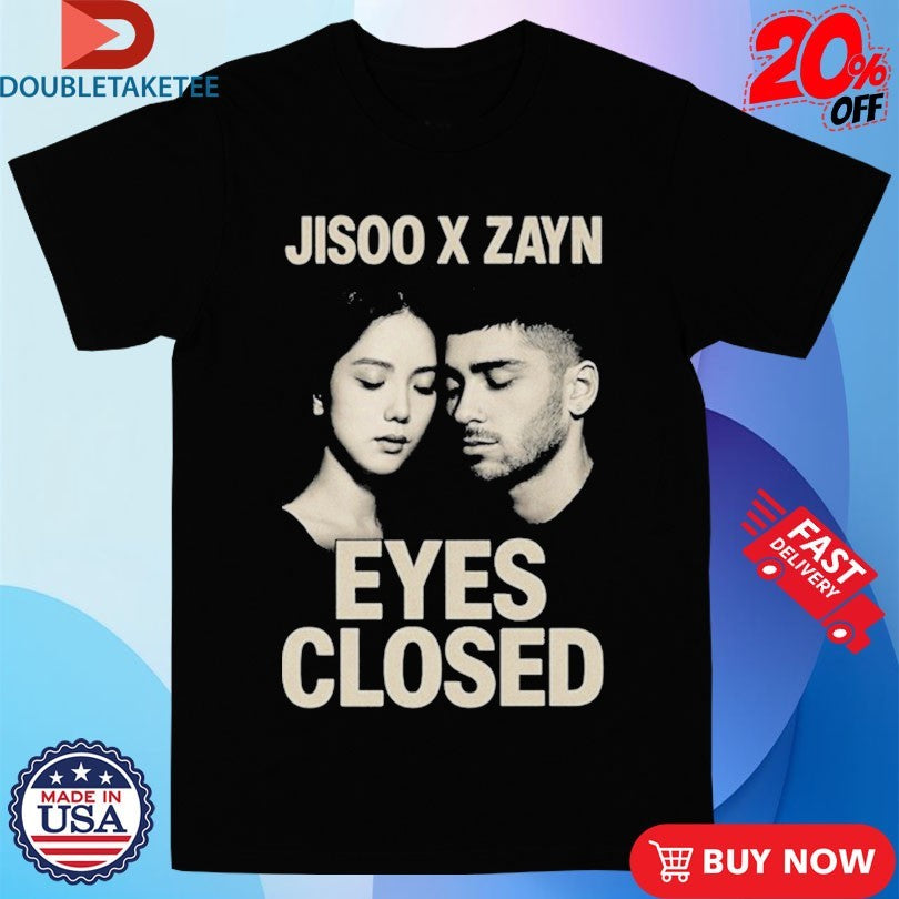 Official Isoo X Zayn Eyes Closed Photo Shirts