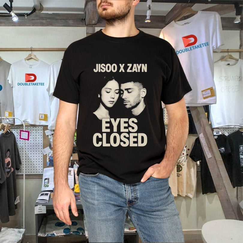 Official Isoo X Zayn Eyes Closed Photo Shirts