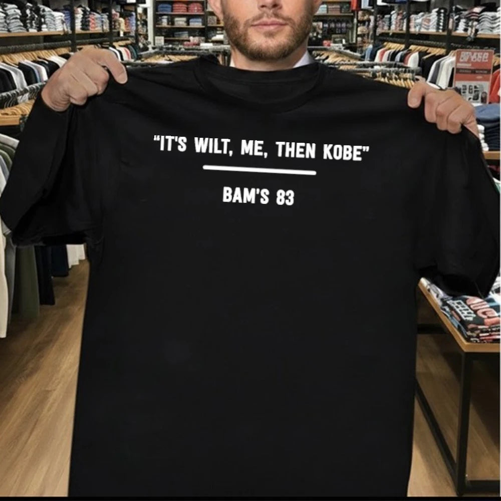 Official It’s Wilt Me Then Kobe Bam Adebayo Speak When Pass Kobe Bryant’s Record Of All Time Points In A Game With 83 Points T-Shirt